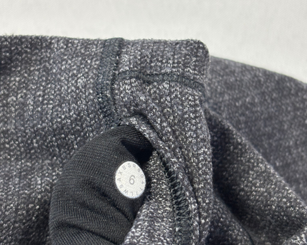 Lululemon Charcoal Herringbone High-Rise Leggings