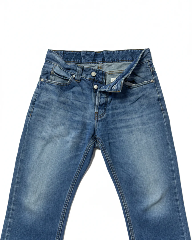 Levi's 512 Blue Slim Tapered Button Fly Jeans
