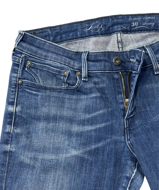 Levi's Blue Slight Curve Skinny Jeans