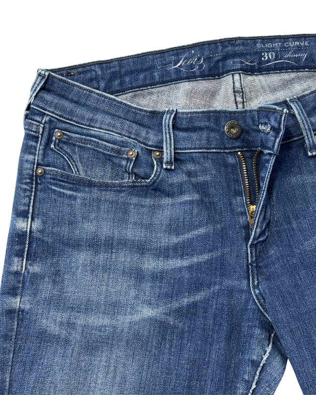Levi's Blue Slight Curve Skinny Jeans
