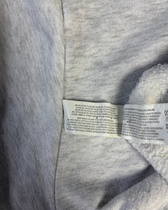 NBA Los Angeles Lakers Grey Quarter-Zip Cropped Sweatshirt