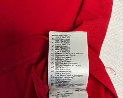 Adidas Red Men's Climalite Performance Sports T-Shirt