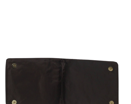 Longchamp Brown Multi-Zip Nylon Crossbody Bag