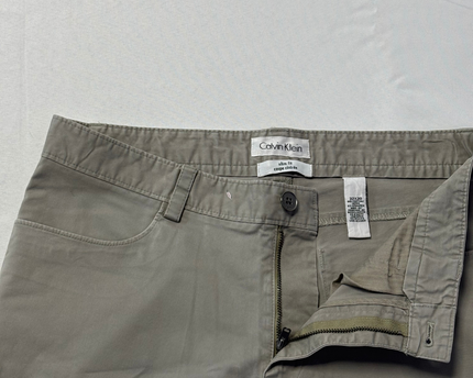 Calvin Klein Khaki Slim Fit Chino Pants