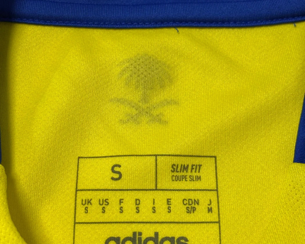 Al Nassr Ronaldo 7 Yellow Football Jersey