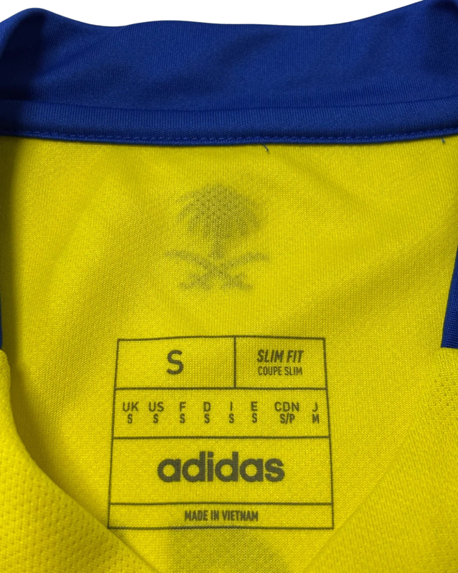 Al Nassr Ronaldo 7 Yellow Football Jersey