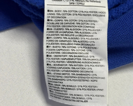 Nike Blue Sportswear Air Graphic Hoodie