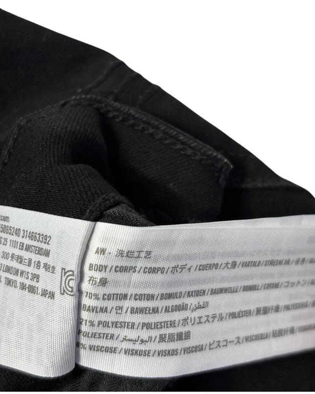 Hollister Black Low-Rise Bootcut Jeans