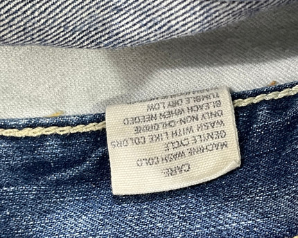 Polo Ralph Lauren Blue Faded Straight Leg Jeans