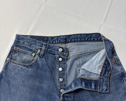 Levi's Classic Straight Leg Blue Jeans