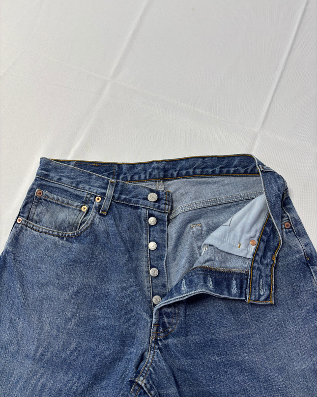 Levi's Classic Straight Leg Blue Jeans