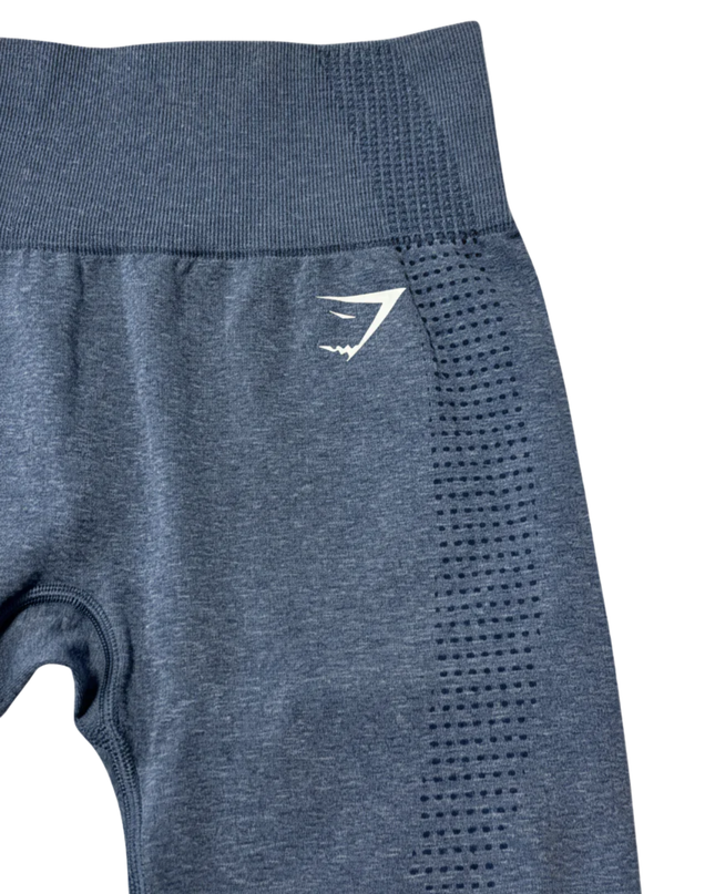 Gymshark Energy Seamless Blue High-Waisted Workout Leggings