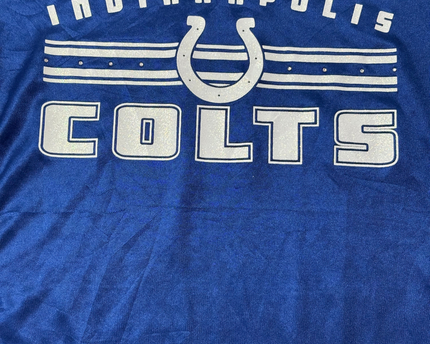 NFL Team Apparel Blue Indianapolis Colts Graphic Women's Jersey