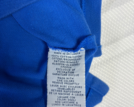 Polo Ralph Lauren Blue Slim Fit Piqué Polo Shirt