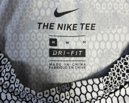 Nike Grey Camo Dri-FIT Performance Sports T-Shirt