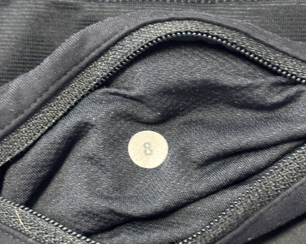 Lululemon Black High-Performance Athletic Shorts