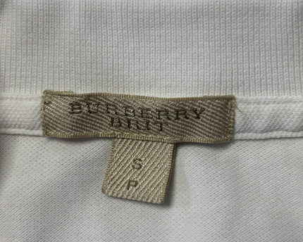 Burberry Brit White Short Sleeve Polo Shirt