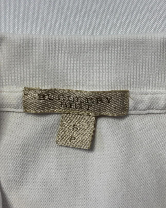 Burberry Brit White Short Sleeve Polo Shirt