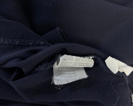Tommy Hilfiger Navy Blue Classic Fit Short Sleeve Polo Shirt