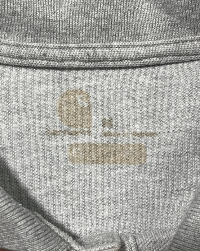 Carhartt Heather Grey Short Sleeve Pocket Polo Shirt