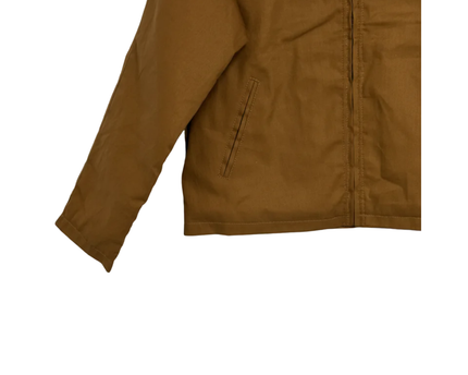 Reworked Carhartt Brown Heavyweight Detroit Canvas Work Jacket
