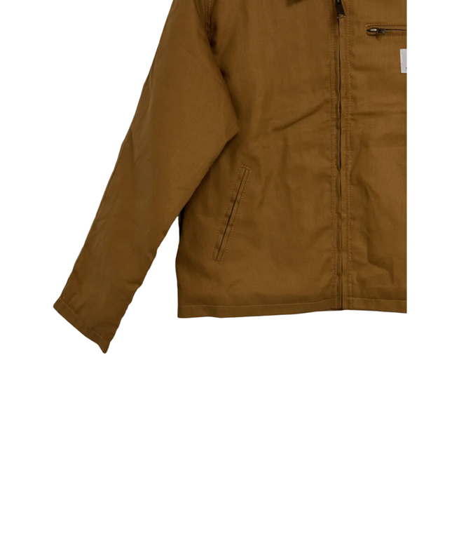 Reworked Carhartt Brown Heavyweight Detroit Canvas Work Jacket