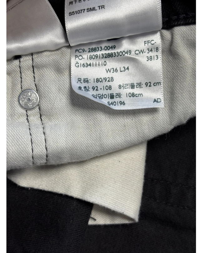 Levi's 512 Slim Taper Black Jeans