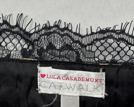 Lola Casademunt Catwalk Leopard Print Lace Maxi Dress