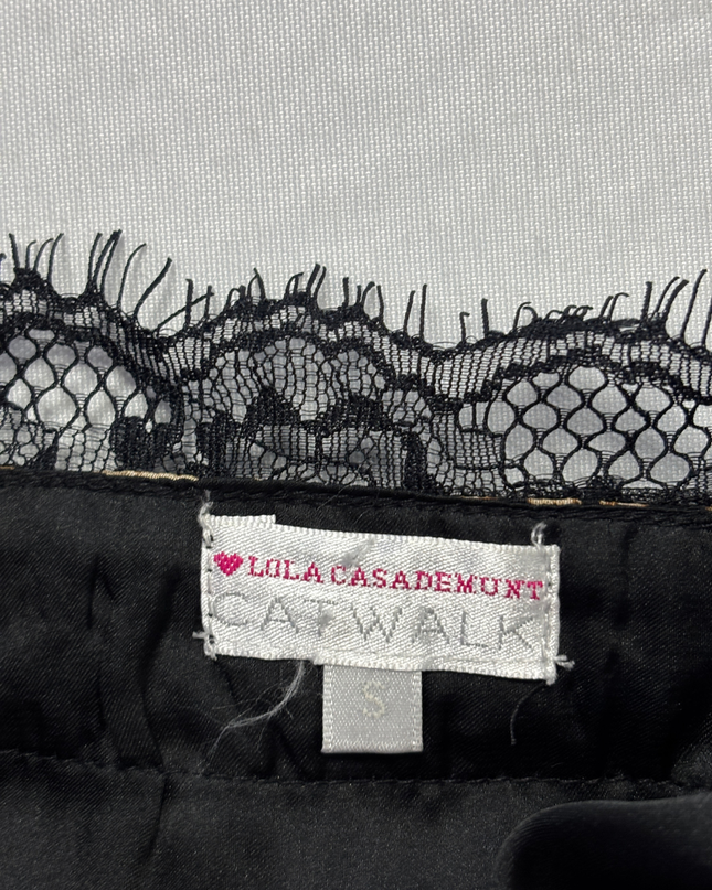 Lola Casademunt Catwalk Leopard Print Lace Maxi Dress