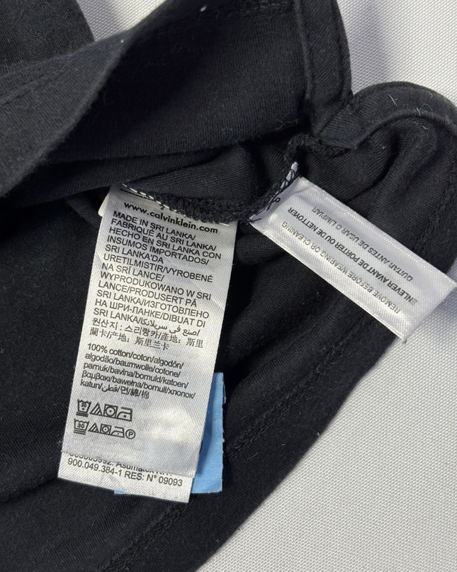 Calvin Klein Black Short Sleeve Polo Shirt