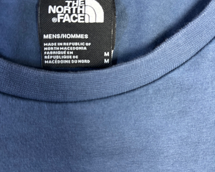 The North Face Men's Blue Short Sleeve T-Shirt