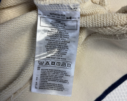 Adidas Cream Graphic Crewneck Sweatshirt