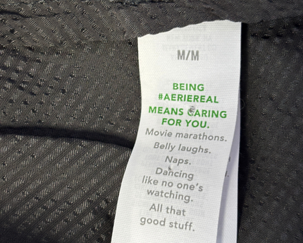 Aerie Black Smocked Mini Skirt