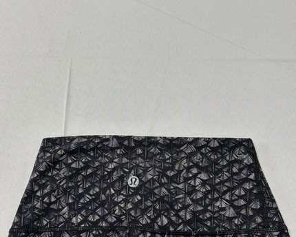 Lululemon Black Geometric Pattern High-Rise Performance Leggings