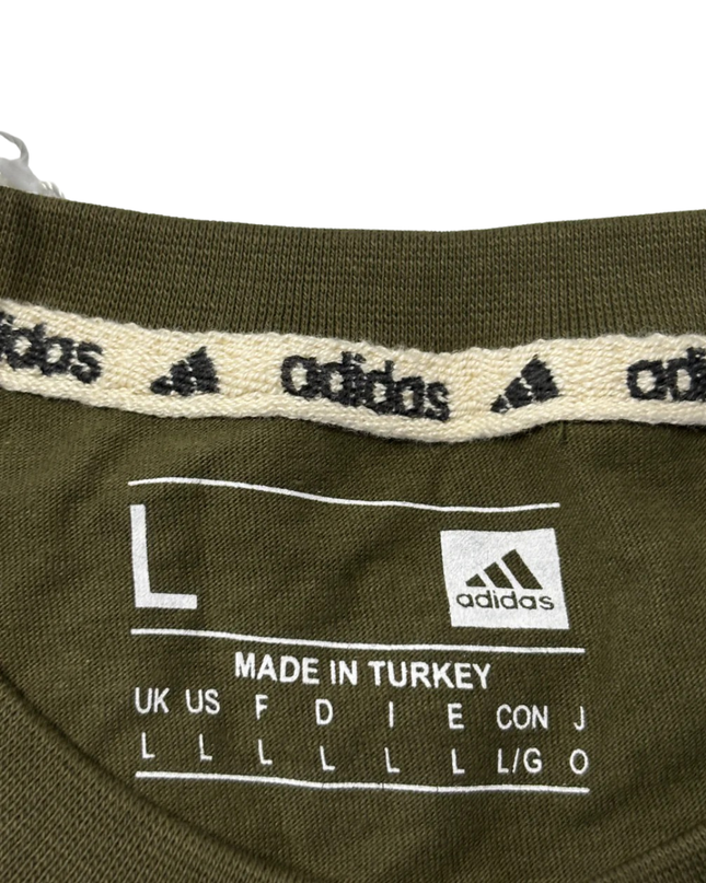Adidas Olive Camo Logo T-Shirt W/Tags