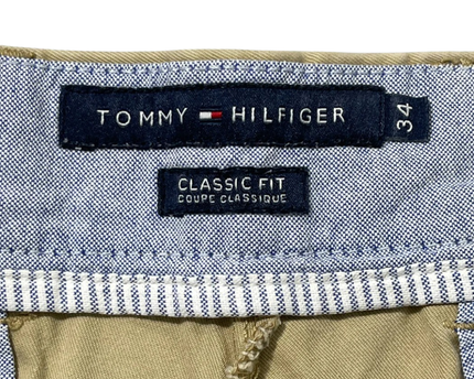 Tommy Hilfiger Beige Classic Fit Chino Shorts