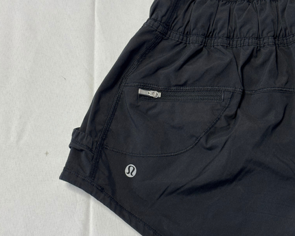 Lululemon Black Athletic Performance Sports Shorts