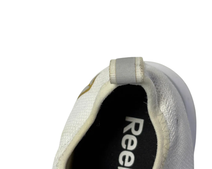 Reebok White Mesh Running Sneakers for Women
