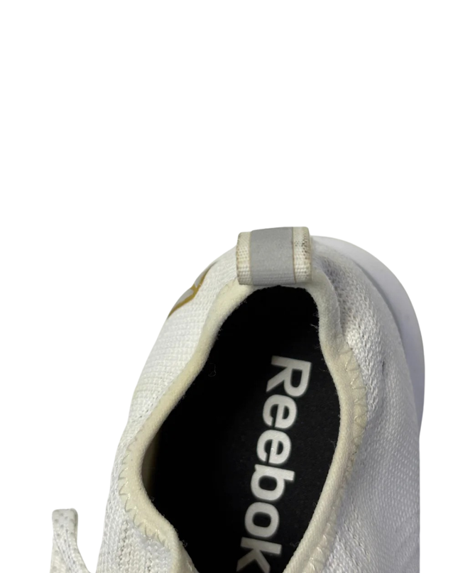 Reebok White Mesh Running Sneakers for Women