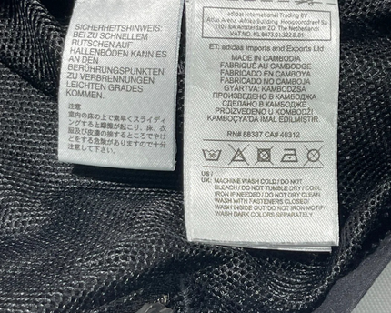Adidas Black Two-Tone Performance Windbreaker Track Jacket