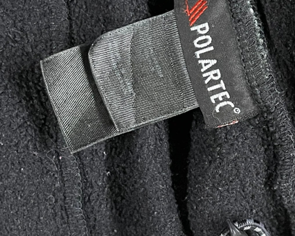 The North Face Black Polartec Fleece Zip-Up Jacket