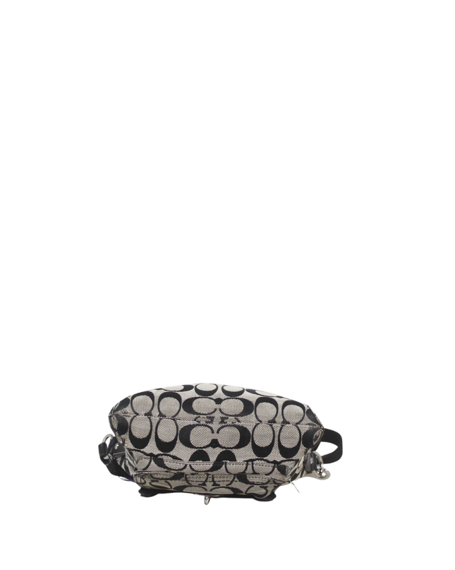 Coach Black Signature Jacquard Crossbody Bag
