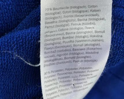 JAKO Blue Logo Pullover Hoodie