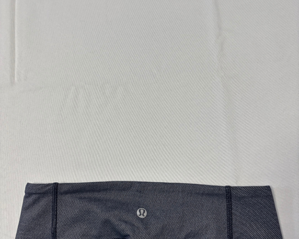Lululemon Navy Blue/Grey Paneled Performance Cropped Leggings