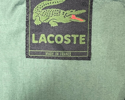 Lacoste Navy Vintage Harrington Bomber Jacket