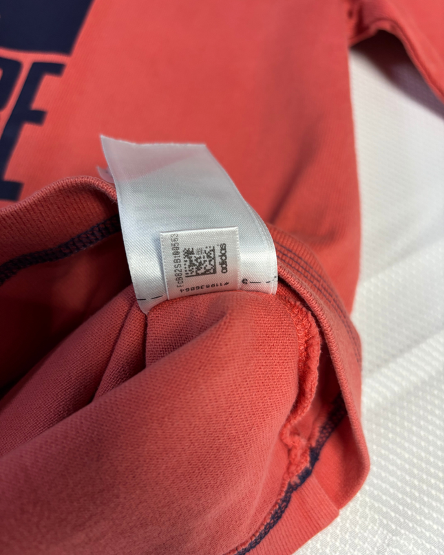 Adidas Red Adventure Mountain Graphic Tee