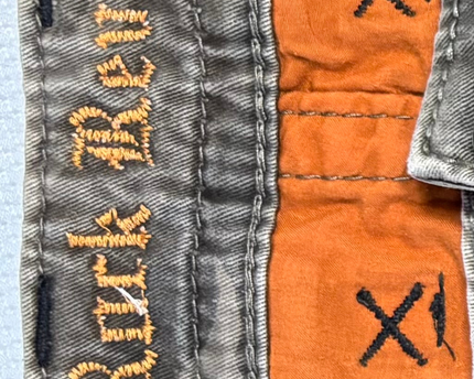 Rock Revival Men's Camo Cargo Shorts with Fleur-de-lis Accents