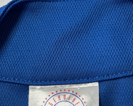 MLB Blue Chicago Cubs Sporty Henley Jersey