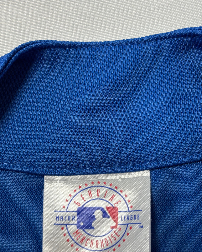 MLB Blue Chicago Cubs Sporty Henley Jersey