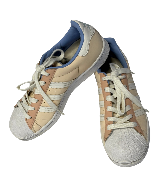 Adidas Superstar Puzzle Shell Toe Sneakers | Beige | EU 37⅓